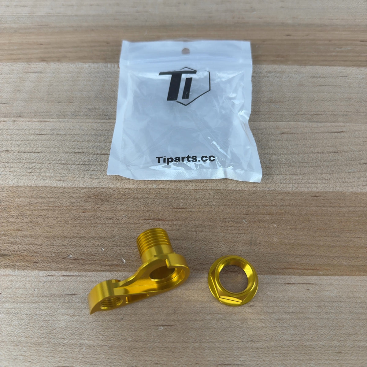 New! TiParts Cervelo Fits S5 2020-2025, R5, Soloist Bike Gold Derailluer Hanger