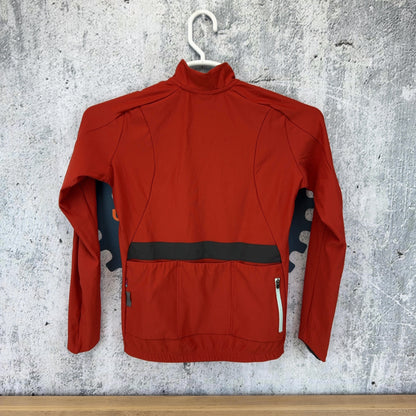 Velocio Recon Hardshell Medium Red Women's Cold Weather Cycling Jacket