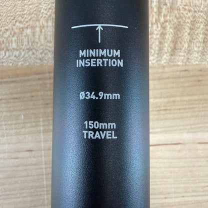 New! Rockshox Reverb AXS 34.9mm 150mm B1 Wireless Dropper Seatpost MSRP $599