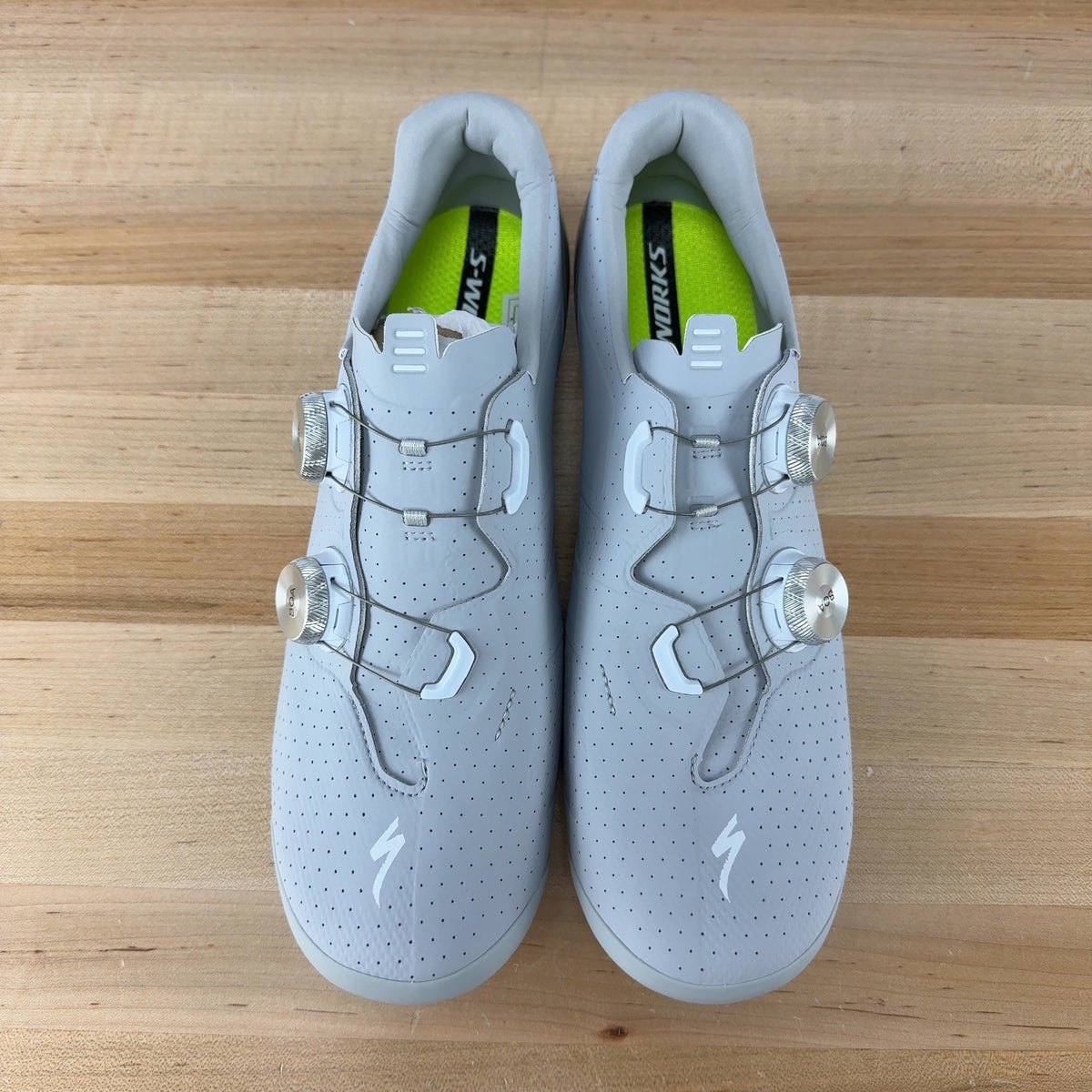 New! Specialized S-Works Torch Dove Gray 43 EU Clipless Cycling Shoes MSRP $500 — photo 2 of 7