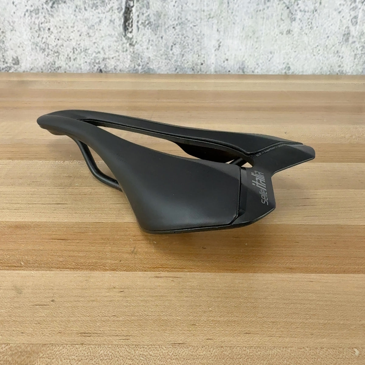 Light Use! Selle Italia SLR Advan Superflow S3 Chromoly 7x7mm Rails Bike Saddle — photo 6 of 7