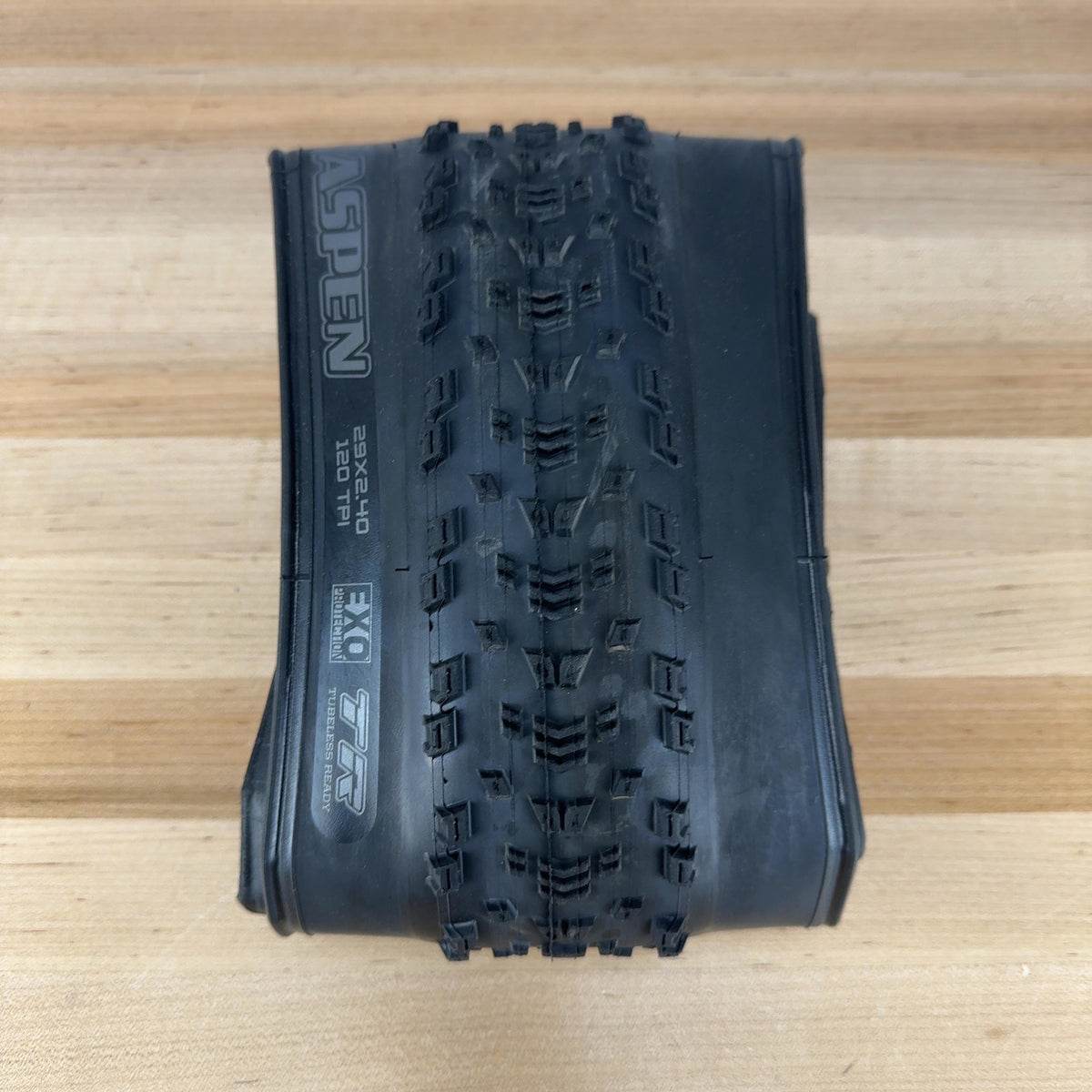 New! Maxxis Aspen 29x2.4 Black Logos Tubeless Single MTB Bike Tire MSRP $104