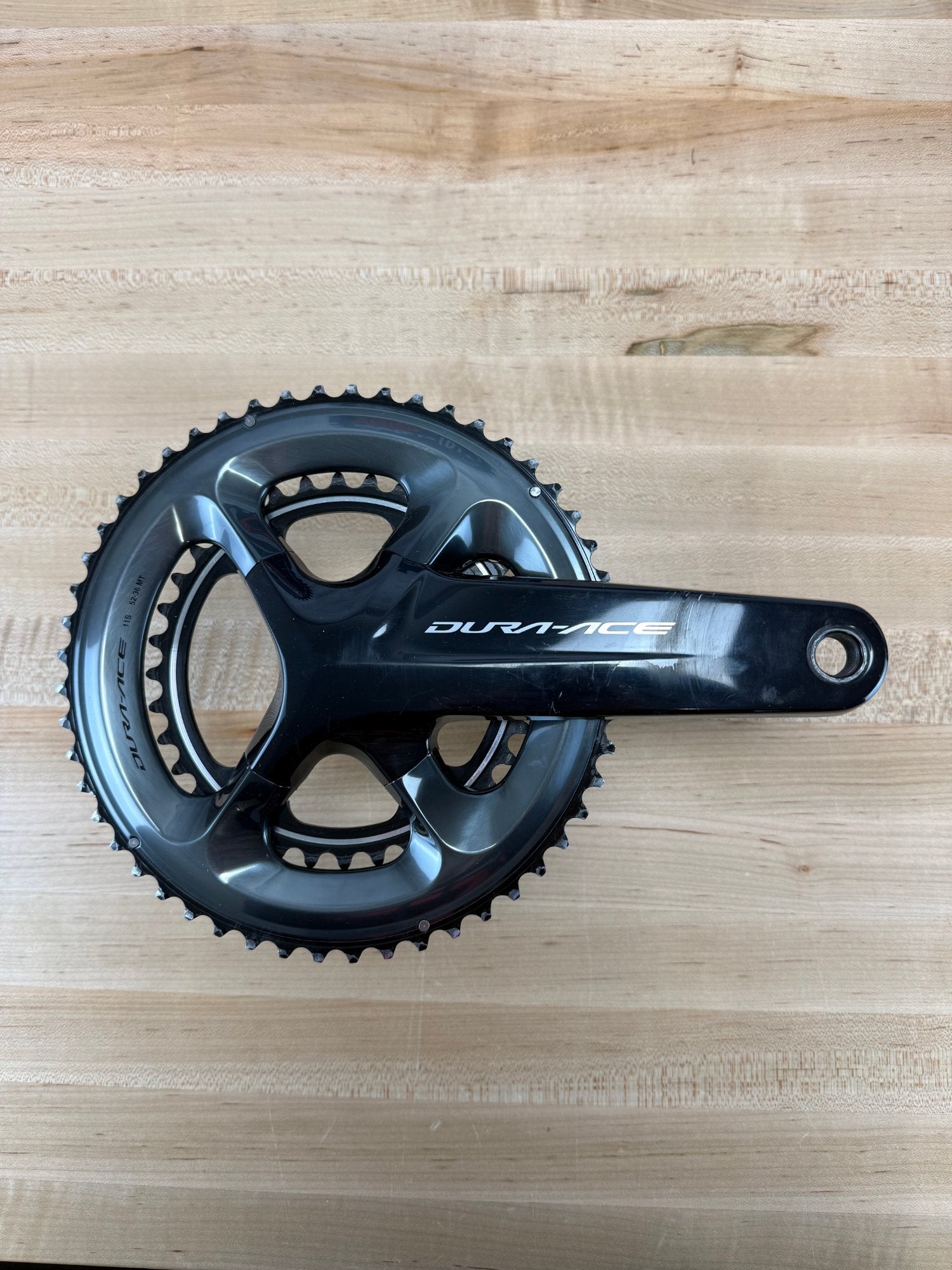 Shimano Dura-Ace FC-R9100 172.5mm 52/36t 11-Speed Alloy Crankset with Chainrings