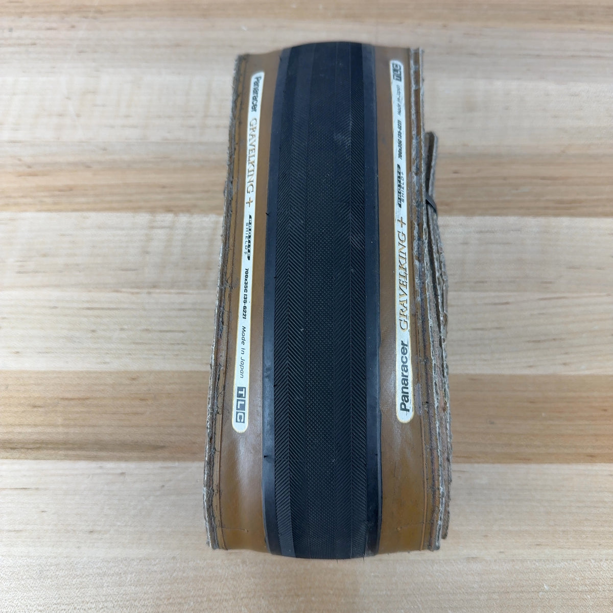 Light Use! Panaracer Gravelking Slick Plus 700c x 35mm Gravel Road Single Tire — photo 3 of 5