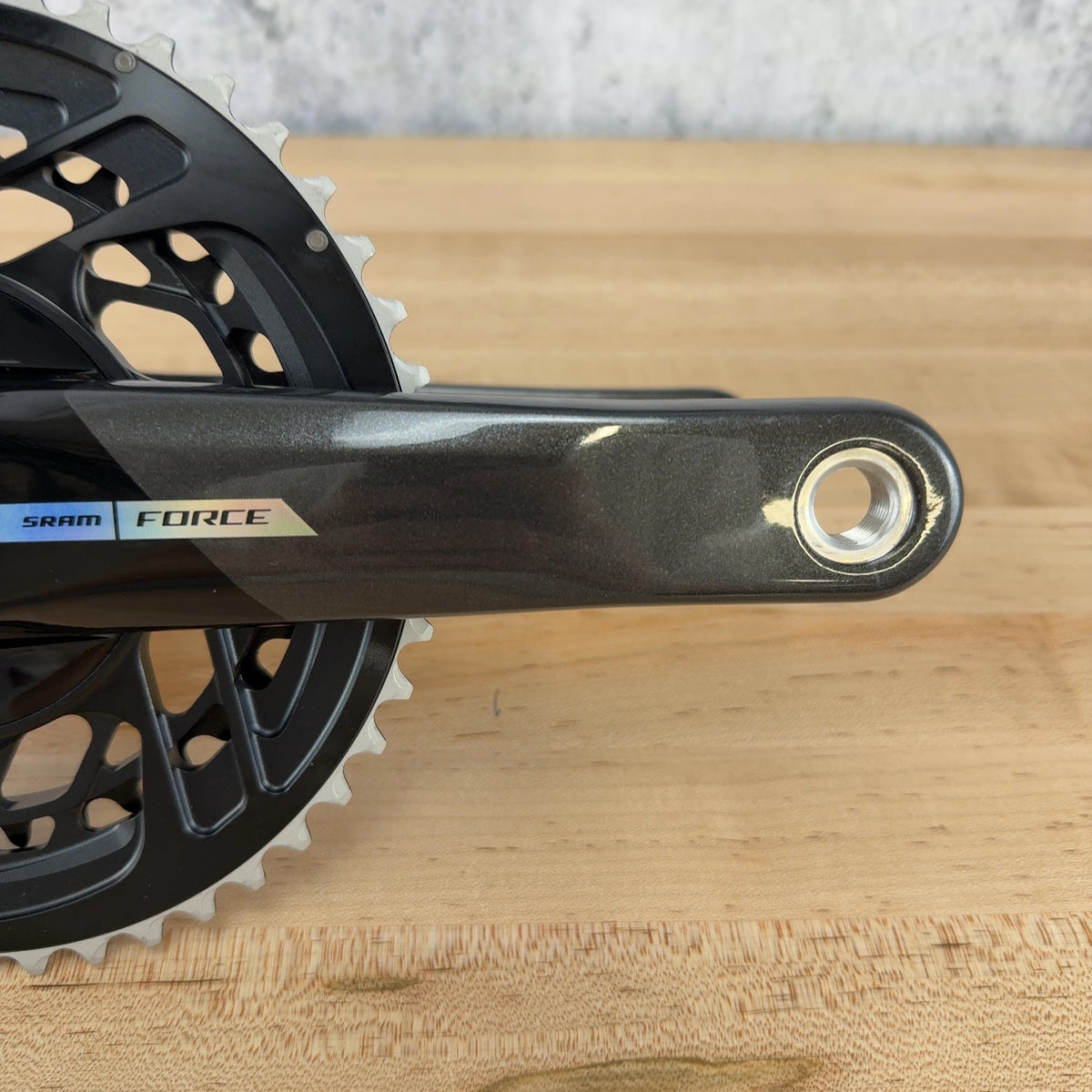 New! SRAM Force AXS D2 170mm Carbon DUB 48/35t 12-Speed Bike Crankset MSRP $440 — photo 4 of 9