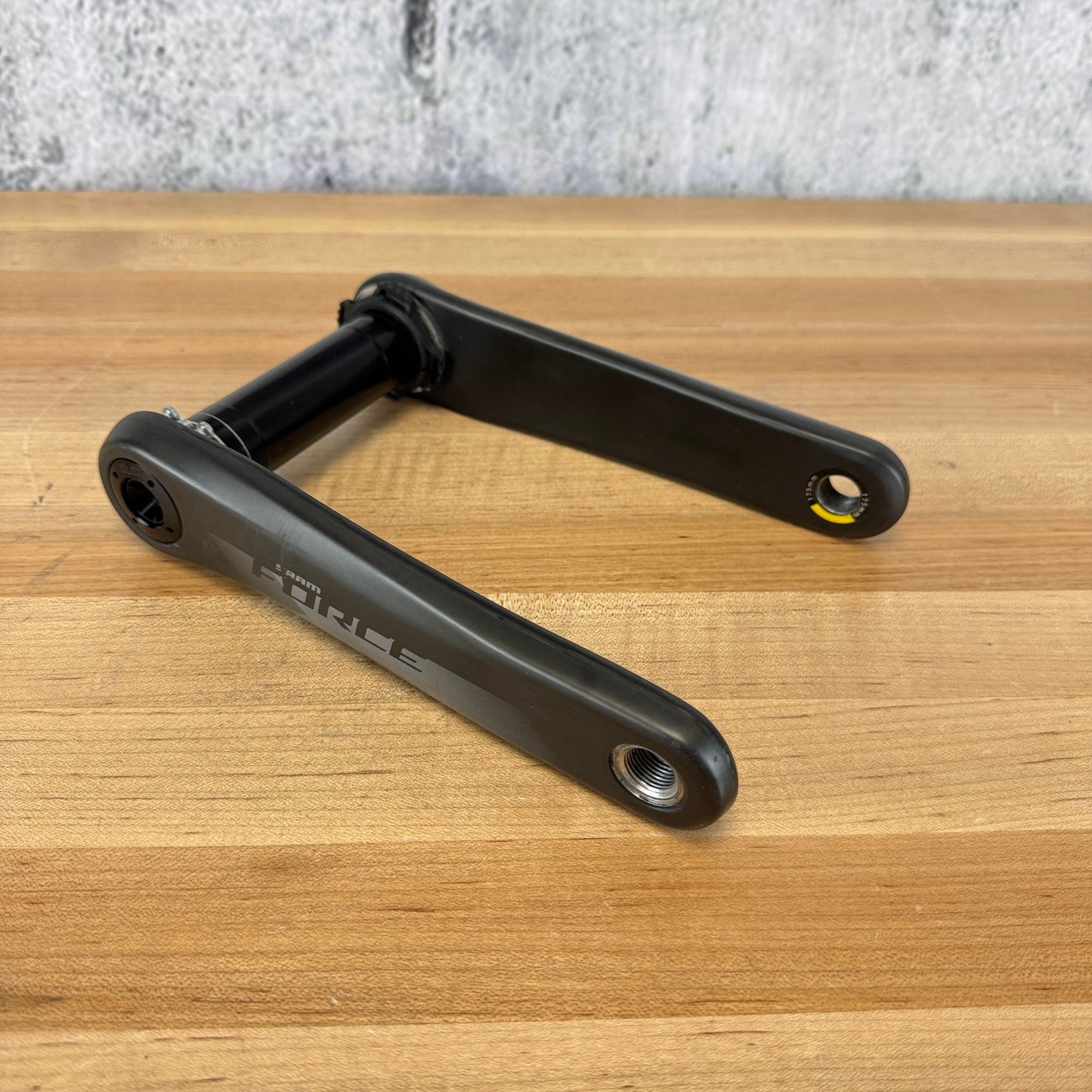 SRAM Force AXS D1 175mm DUB Carbon Bike 8-Bolt Crank Arms 484g