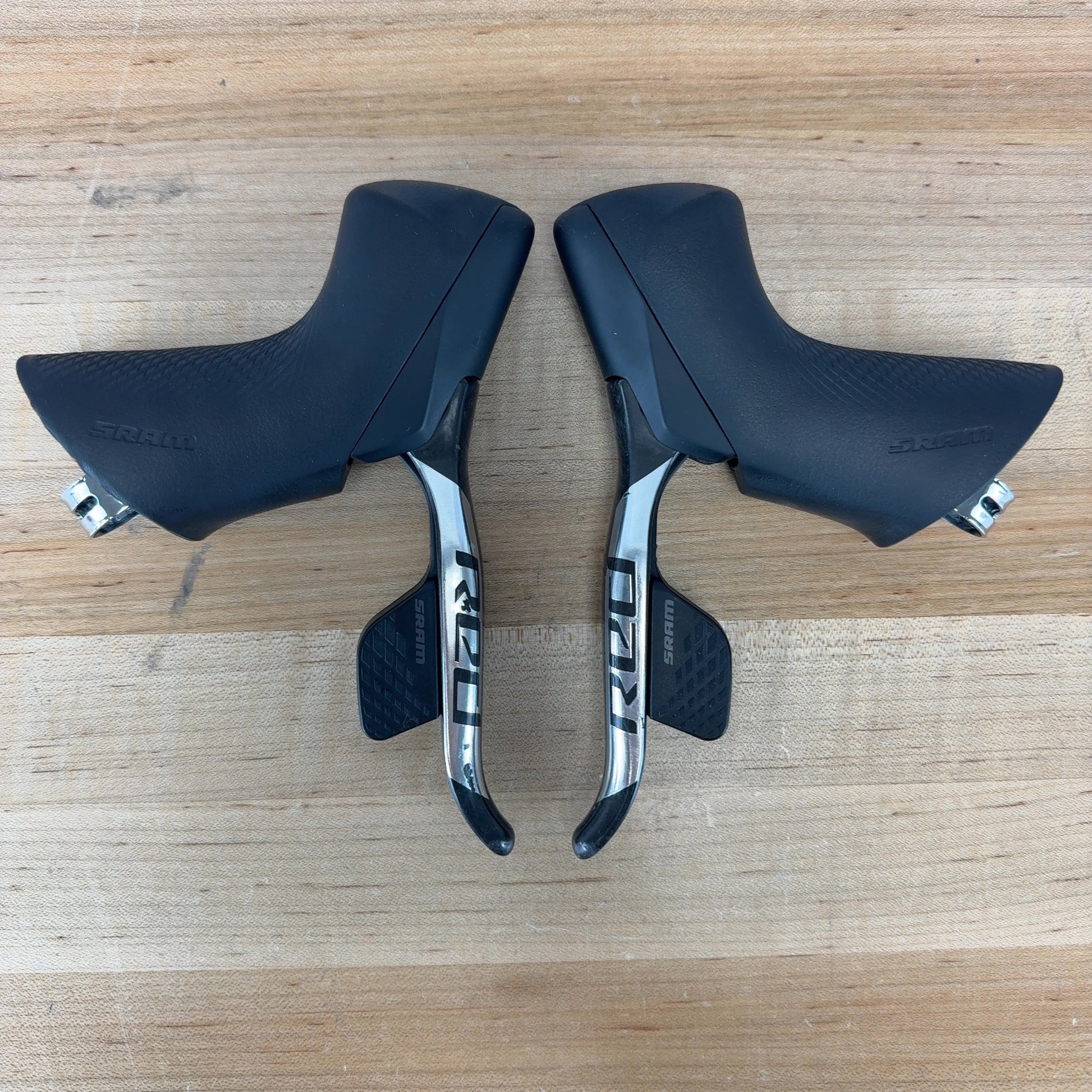 SRAM Red AXS D1 12-Speed Shifters w/ Red D1 Disc Brake Calipers 560g