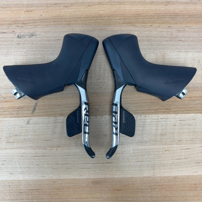 SRAM Red AXS D1 12-Speed Shifters w/ Red D1 Disc Brake Calipers 560g