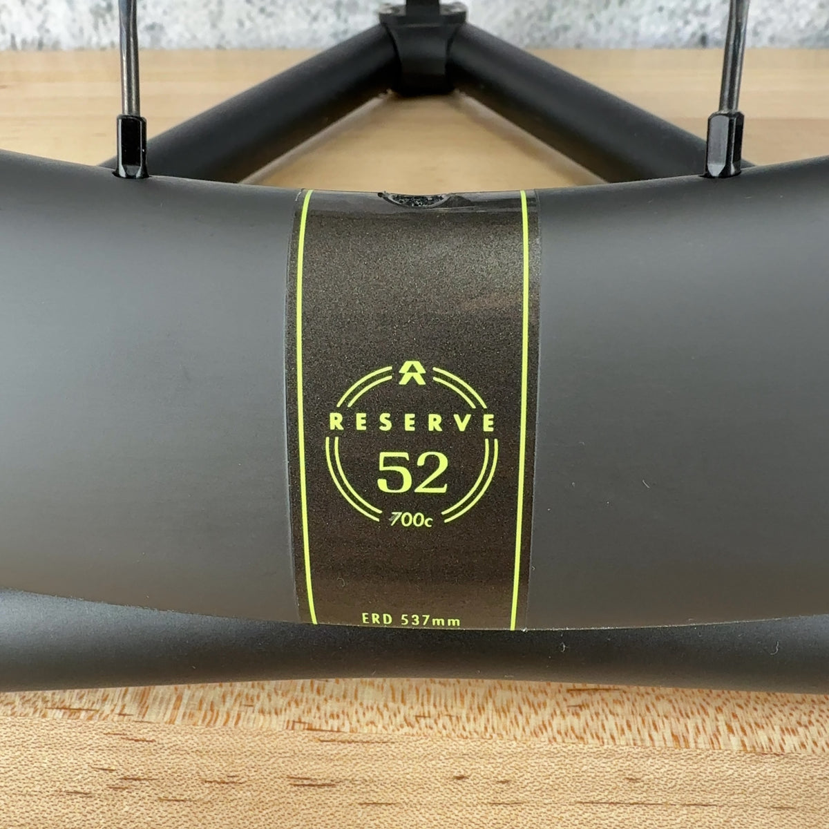 Light Use! Reserve 52/63 Turbulent Aero ZR1 Paris Green Limited Carbon Wheelset