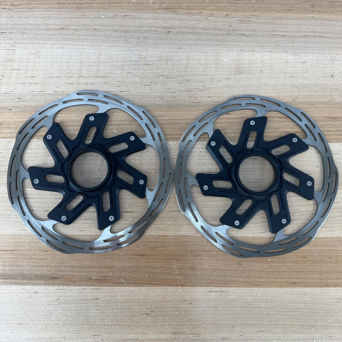 Light Use! SRAM Paceline X Center Lock 160mm/160mm Bike Disc Brake Rotors 280g — photo 5 of 6