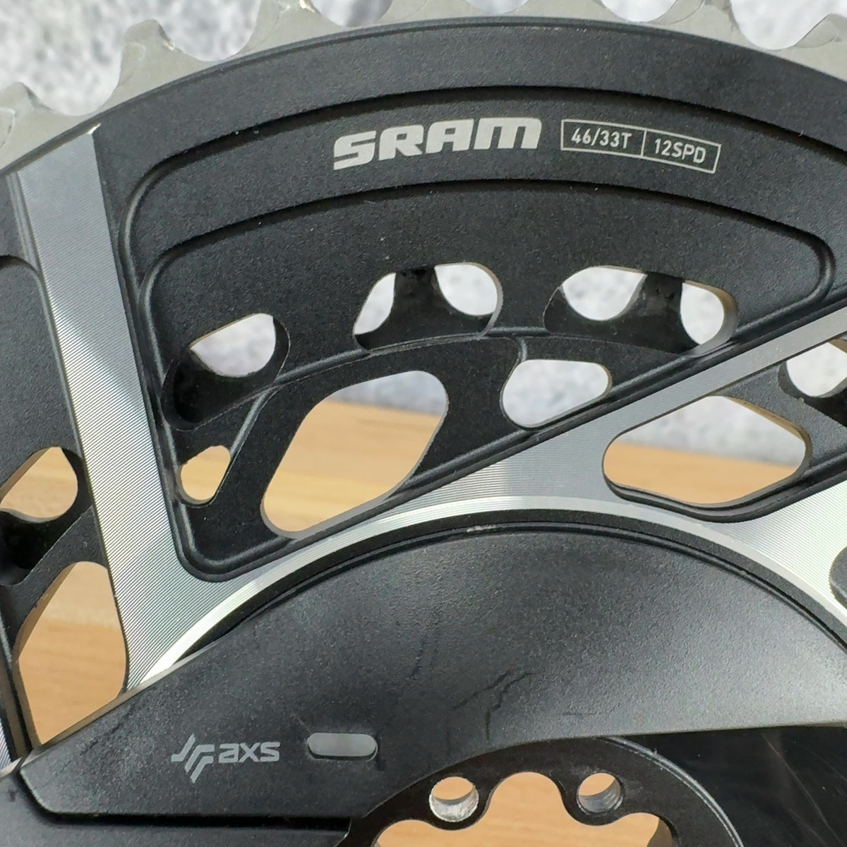 Low Mile! 2026 SRAM Red AXS E1 Power Meter 46/33t 12 Speed Chainring Set 262g