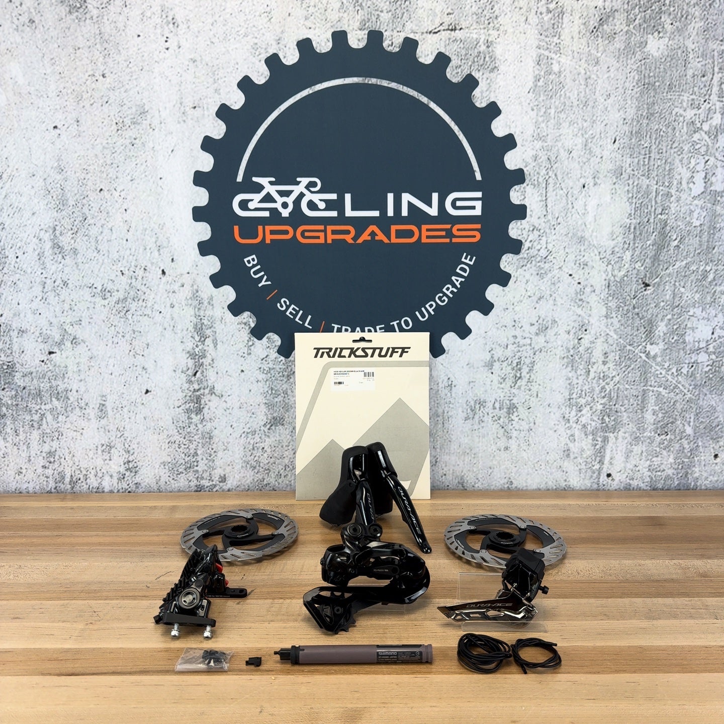 Low Mile! Shimano Dura-Ace R9250/R9270 Di2 12-Speed Disc Brake Groupset 1350g