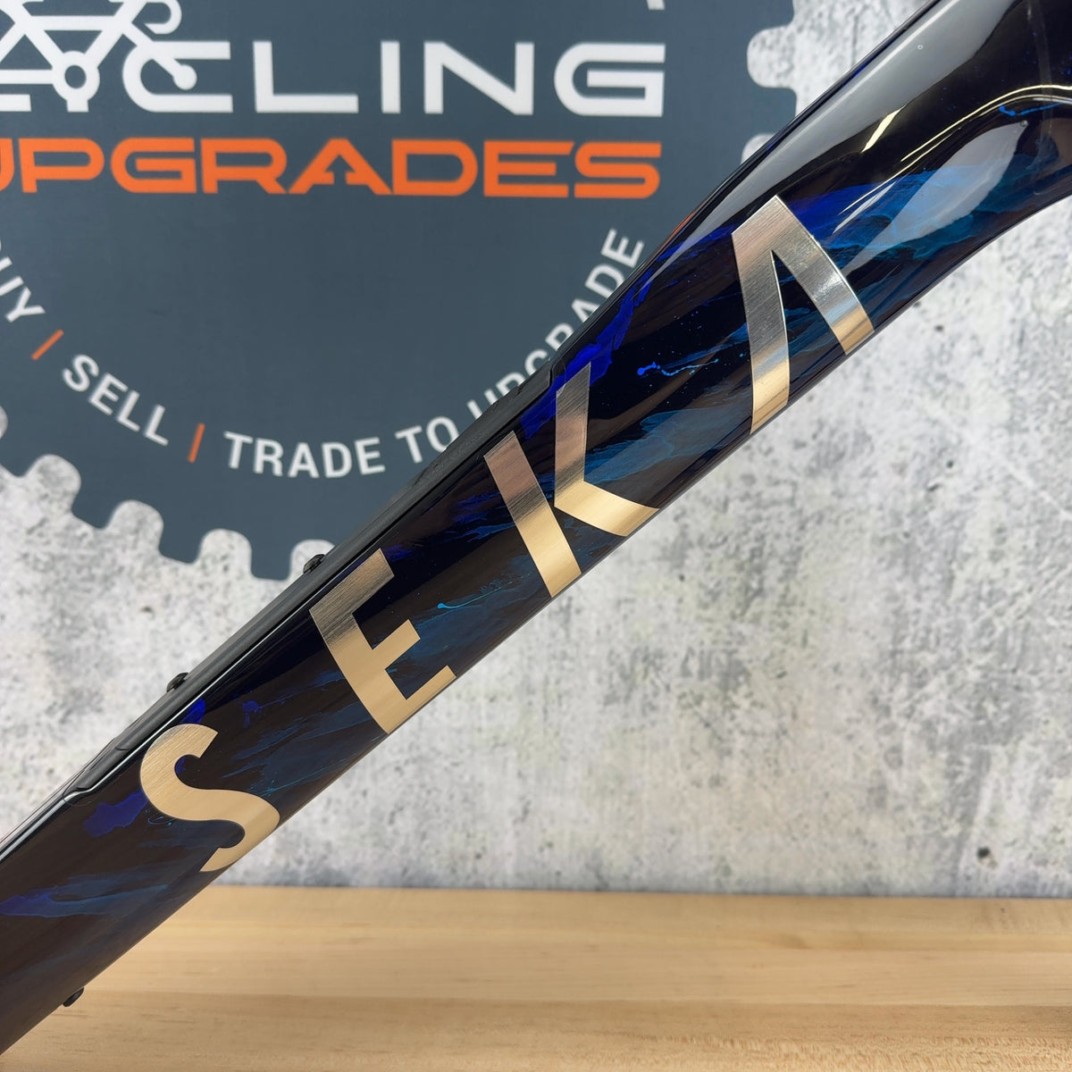 Mint! 2026 SEKA ExAero GR 58cm Mariana Blue Carbon Gravel Brake Frameset 700c — photo 5 of 28