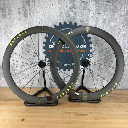 Light Use! Reserve 52/63 Turbulent Aero ZR1 Paris Green Limited Carbon Wheelset
