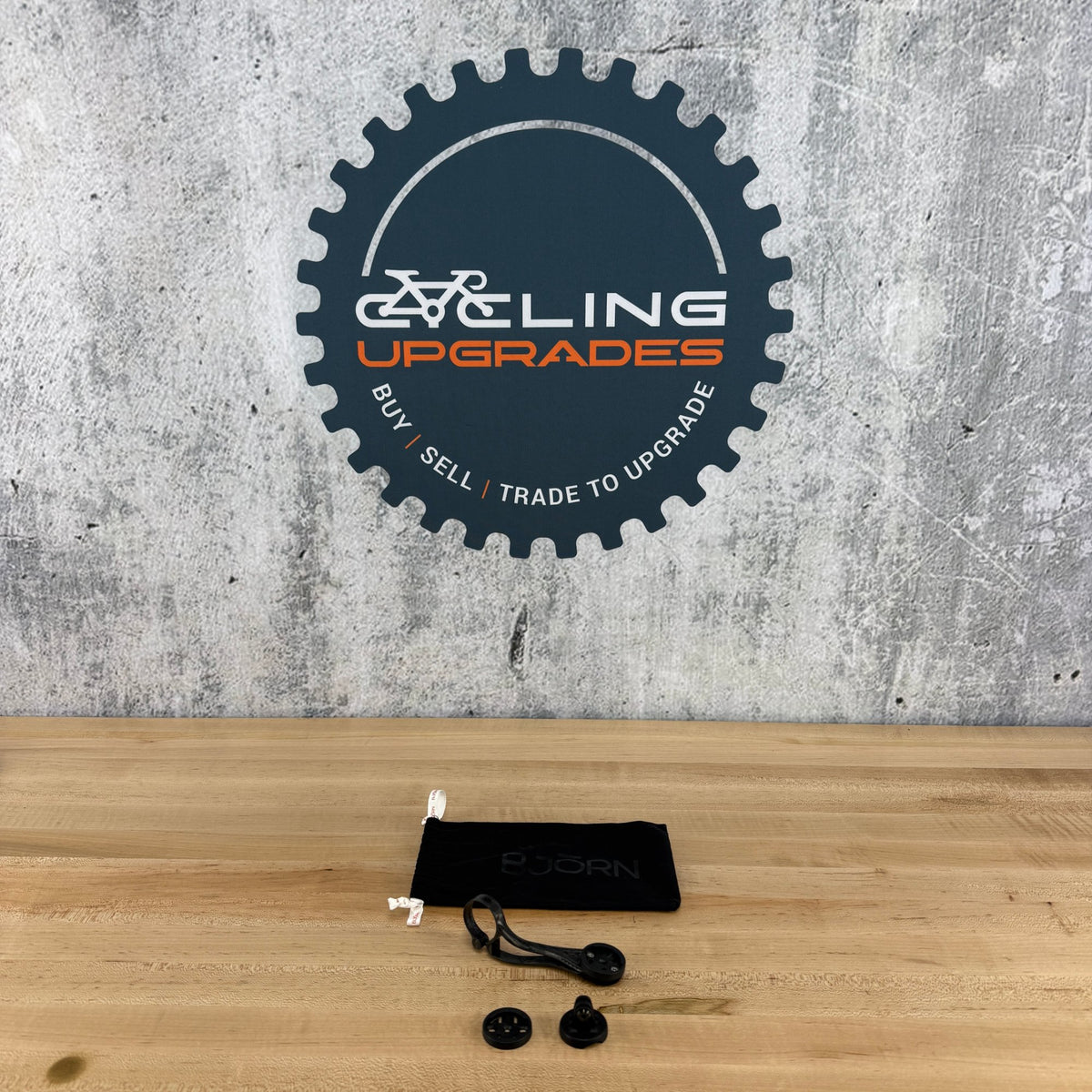 New! Bjorn Lapka Plus Carbon Bike Computer Mount w/ Go Pro/Accessory Mount 24g — photo 4 of 5