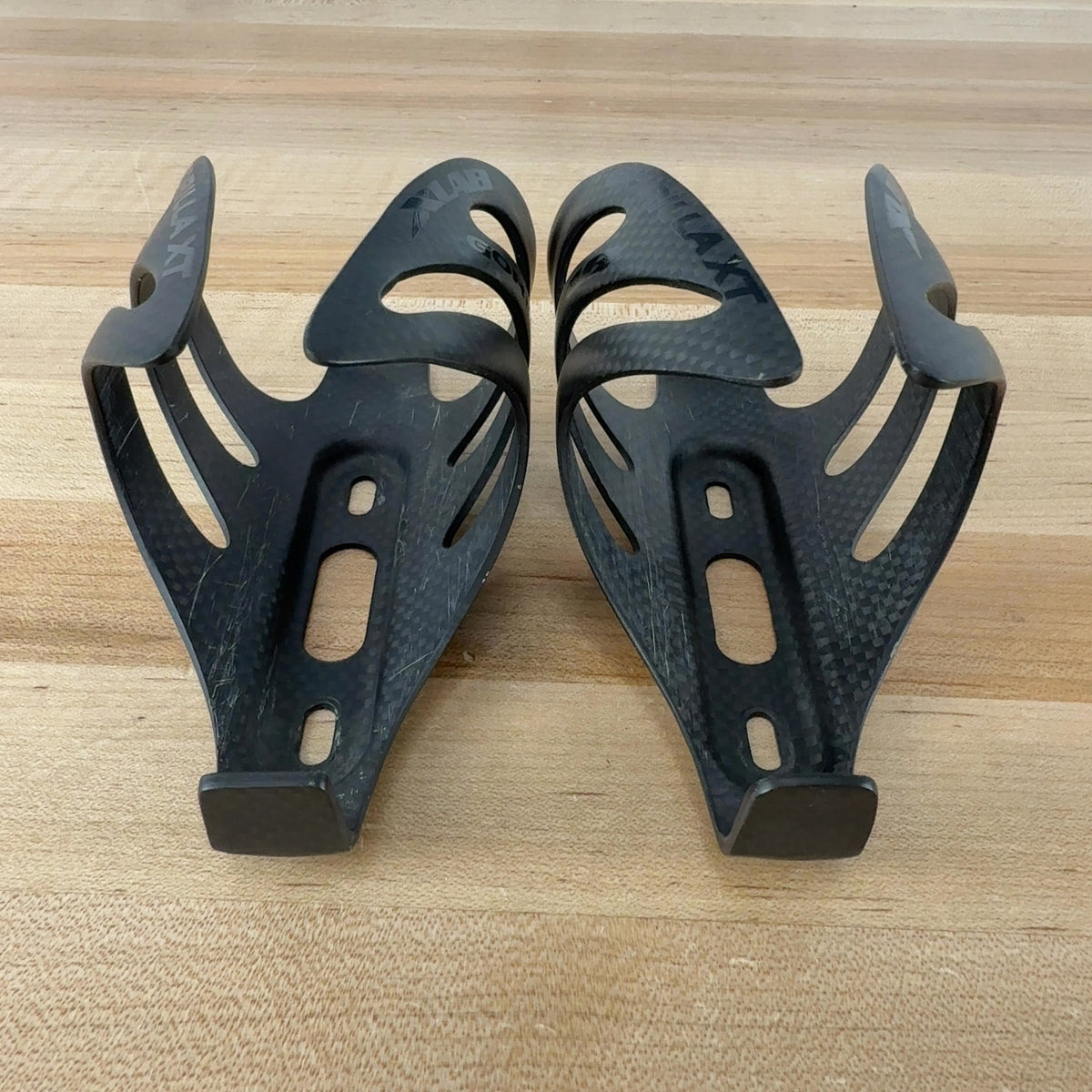 Xlab Gorilla Cage Carbon Black Pair Bike Water Bottle Cages 102g