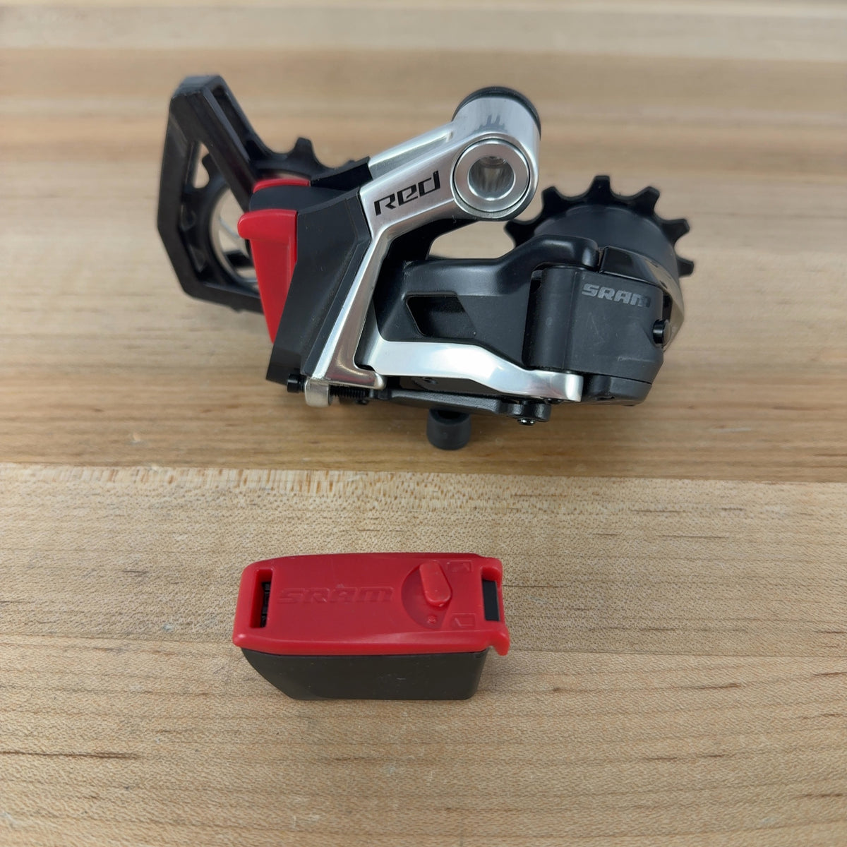 Light Use! SRAM Red AXS E1 12-Speed Electronic Rear Derailleur 291g w/ Battery