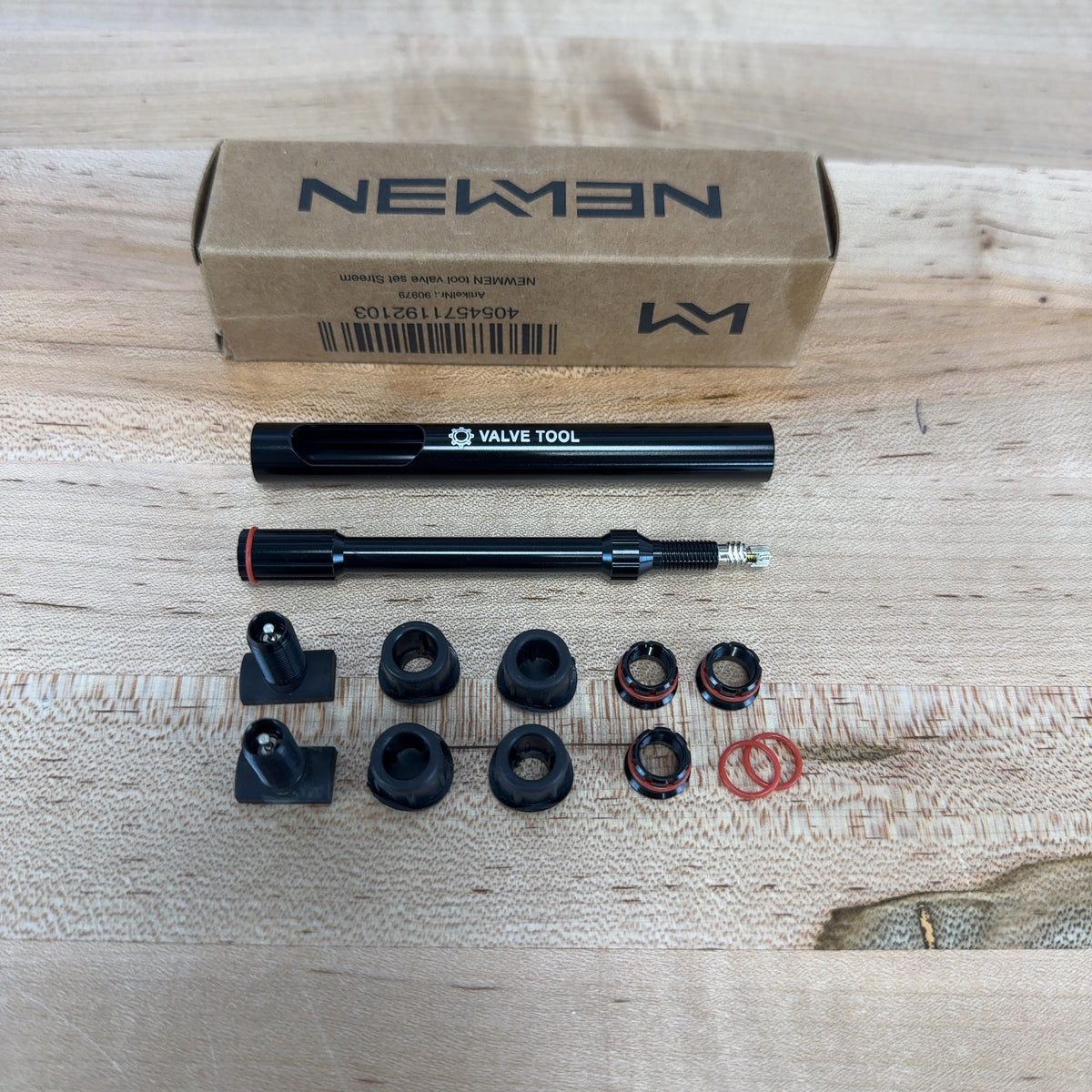New! Newmen Streem Tubeless Tool Valve Set Aero Bike Valve Stems 4g MSRP $86