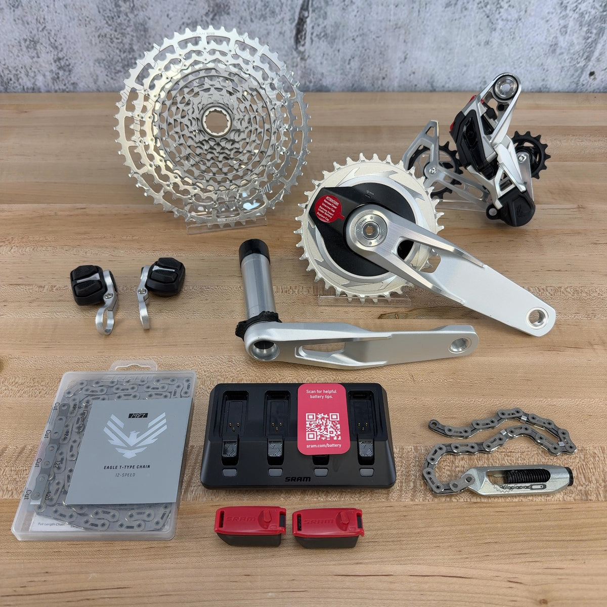 New! SRAM 1987 Collection Eagle Transmission LTD MTB Groupset MSRP $3500 — photo 1 of 9