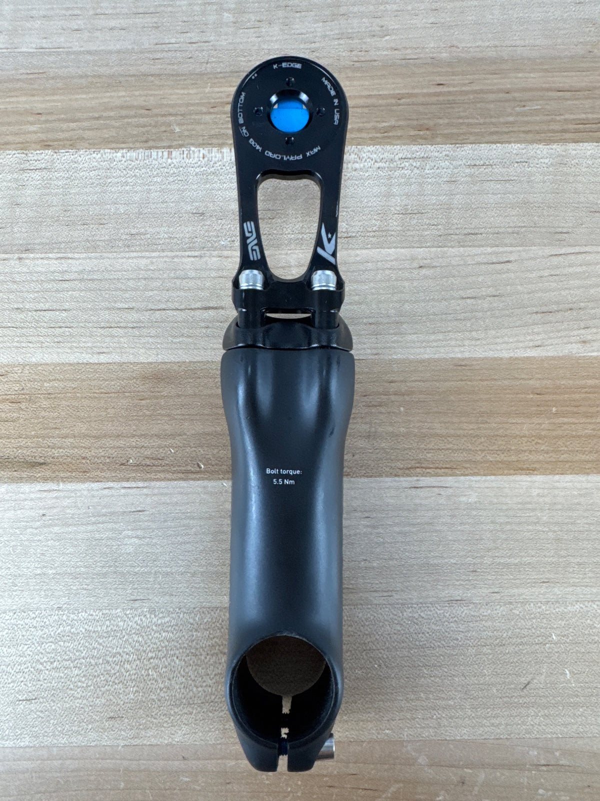 Light Use! Enve Road Carbon 100mm -6 Degree 31.8mm w/Computer Mount Stem 172g