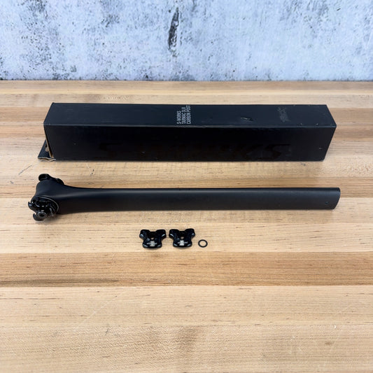 New! Specialized S-Works Tarmac SL8 380mm x 0mm Offset Carbon Seatpost MSRP $349