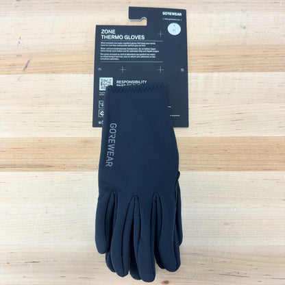 Gore Zone Thermo Gloves XL Black Cycling Gloves