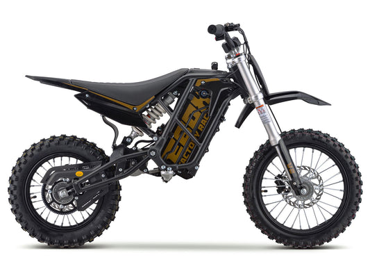 New! Ebox 2 V2 2.0Kw 60V Mini Electric Ebike Full Suspension Dirt Bike - Black