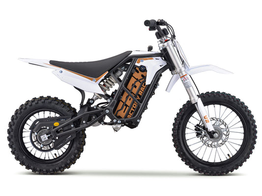 New! Ebox 2 V2 2.0kw 60V Mini Electric Ebike Full Suspension Dirt Bike - White
