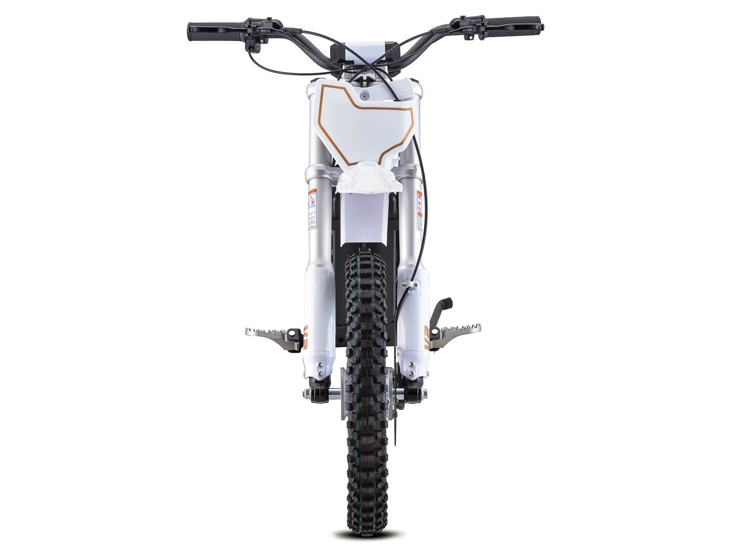 New! Ebox 2 V2 2.0kw 60V Mini Electric Ebike Full Suspension Dirt Bike - White