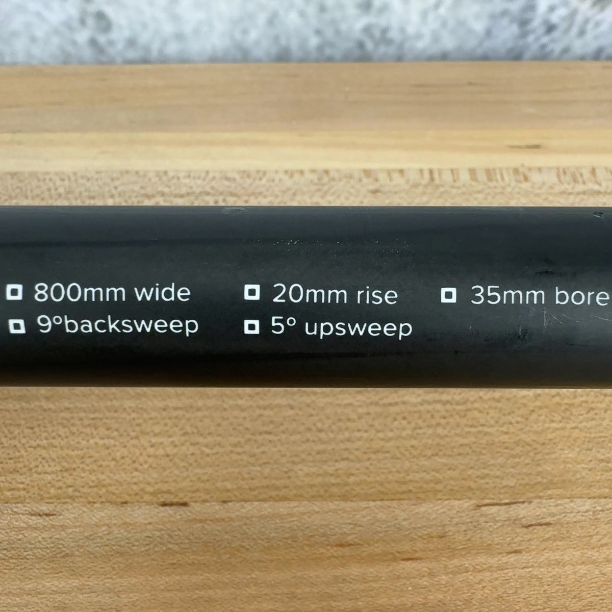 Light Use! Burgtec Ride Wide 800mm Carbon Enduro Riser 35mm MTB Handlebar 221g — photo 6 of 11