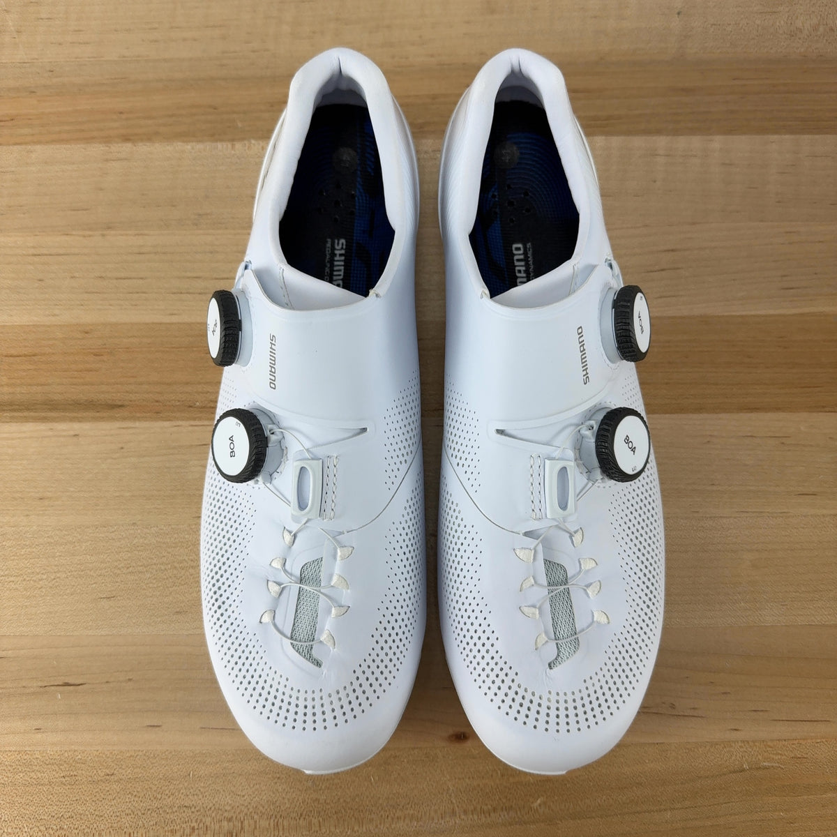 New! Shimano S-Phyre SH-RC903 41 EU White Clipless Road Cycling Shoes MSRP $450 — photo 2 of 7