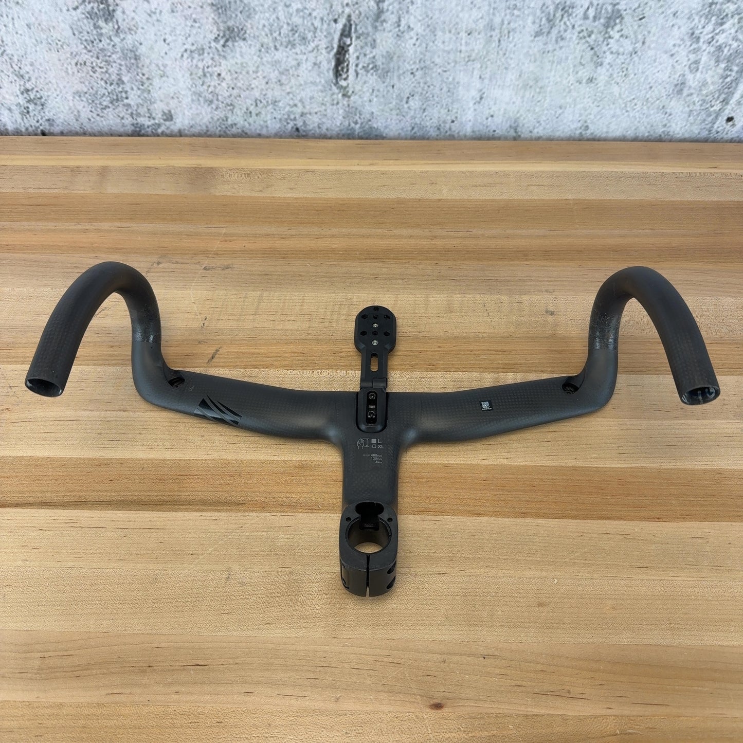 Low Mile! Vision Metron 5D ACR Evo 40cm x 130mm B4 Carbon Integrated Handlebar