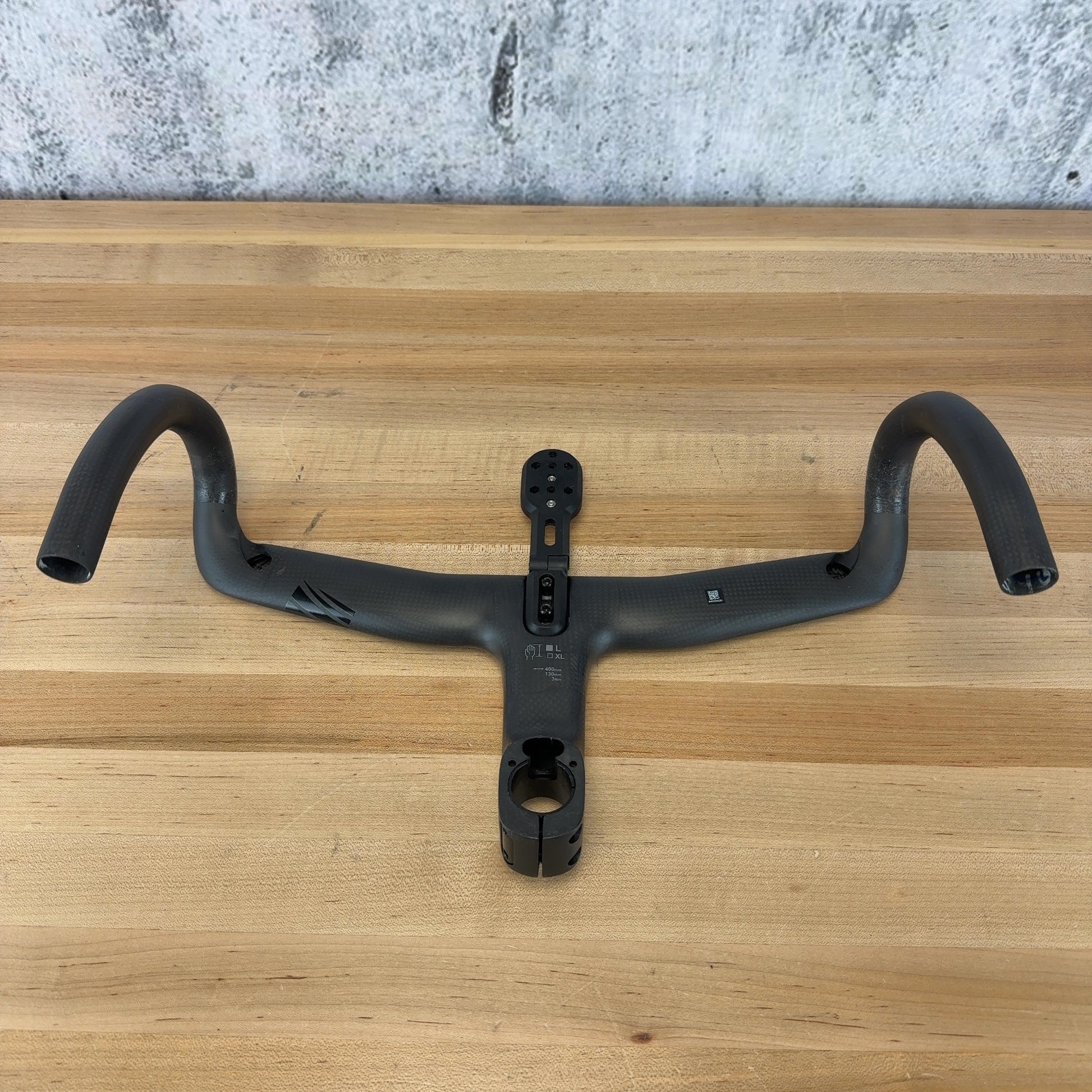 Low Mile! Vision Metron 5D ACR Evo 40cm x 130mm B4 Carbon Integrated Handlebar