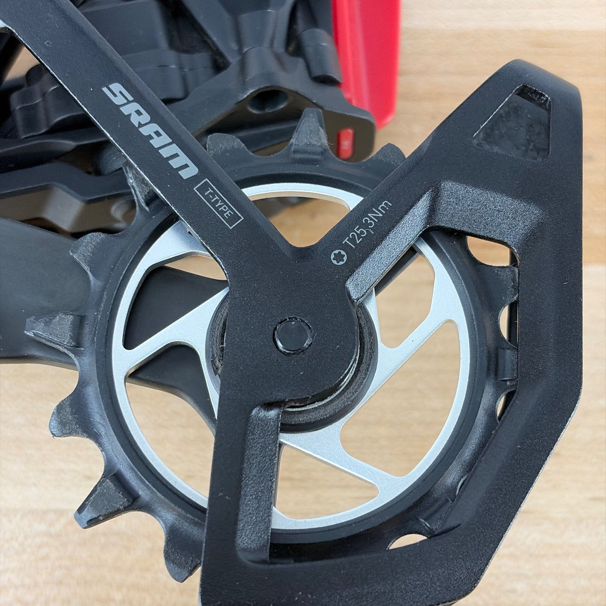 Low Mile! SRAM X0 Eagle T-Type AXS w/ XX SL Carbon Cage 12 Speed Derailleur — photo 4 of 6