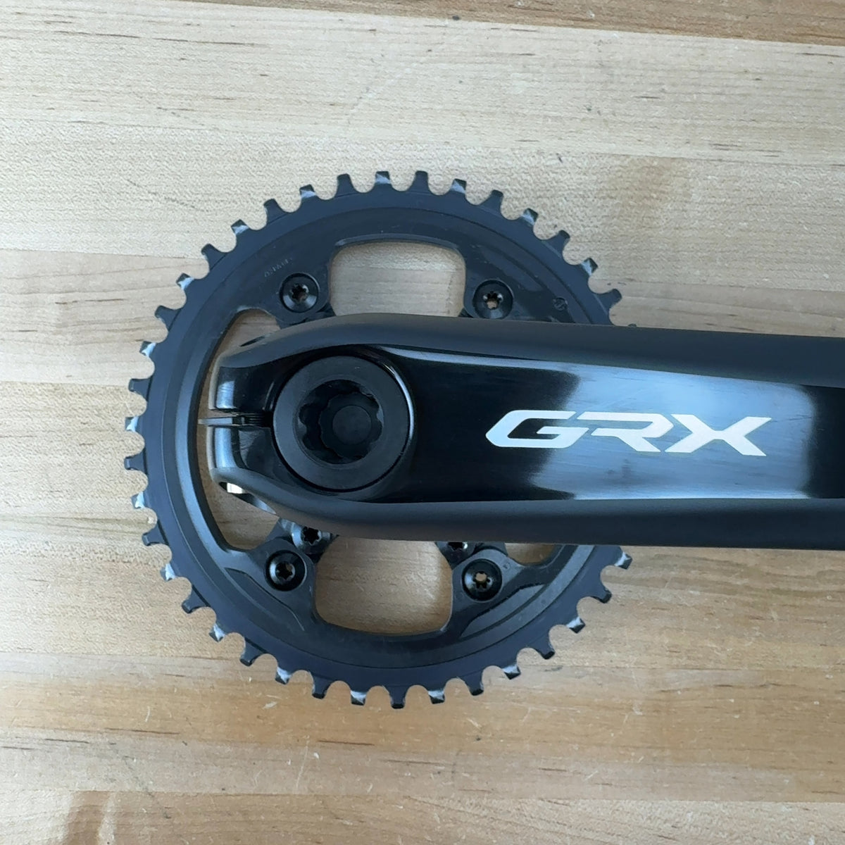 Light Use! Shimano GRX FC-RX810 172.5mm 42t 1x 24mm Spindle Gravel Crankset 680g — photo 7 of 11
