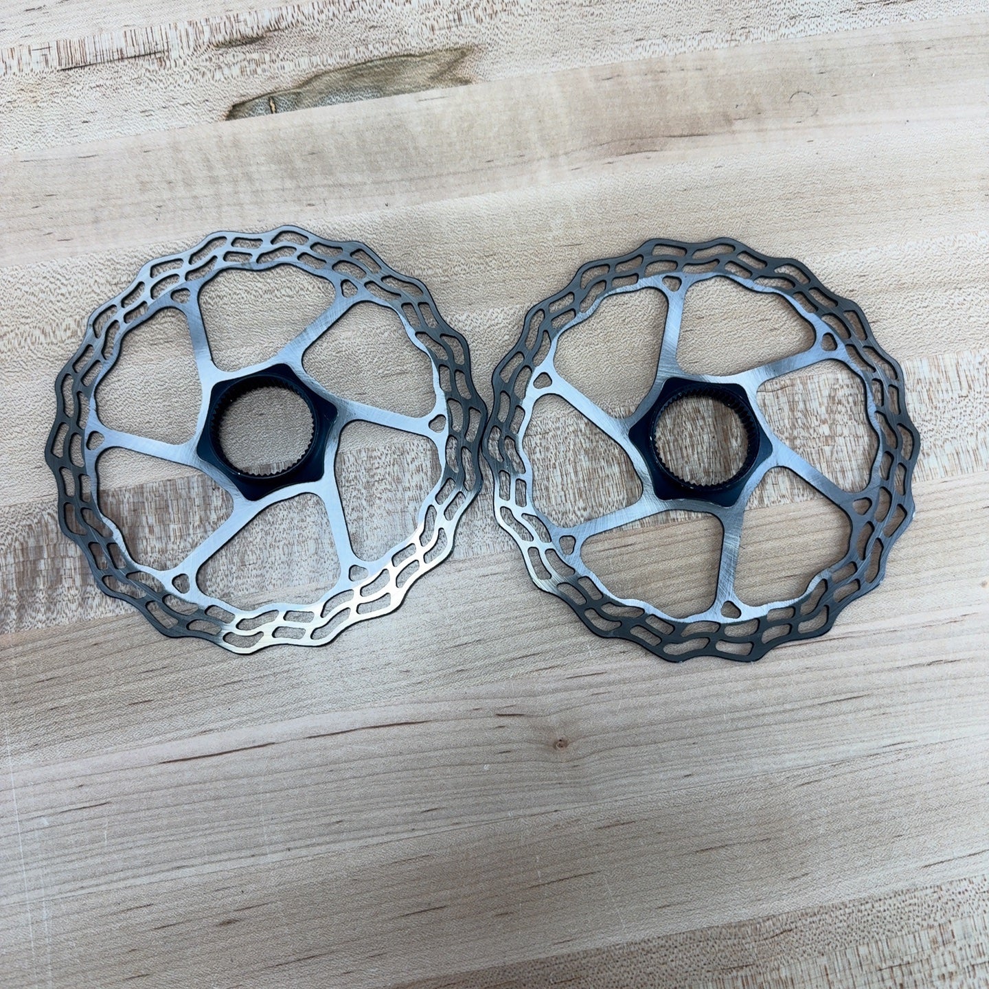 Galfer Bike Wave Road Center Lock 160/160mm Bike Disc Brake Rotors 188g