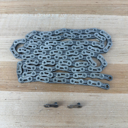 Light Use! SRAM Red AXS Flattop E1 Silver 12/13-Speed 112 Links Waxed Bike Chain