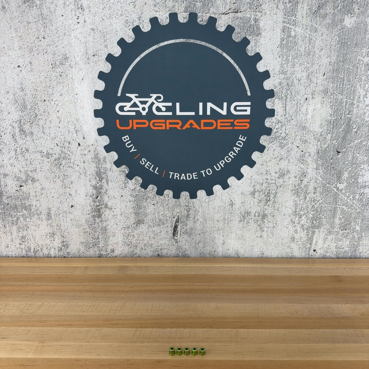 New! Carbon-Ti X-Fix Five Road Acid Green Bike Chainring Bolts 8.5g MSRP $30