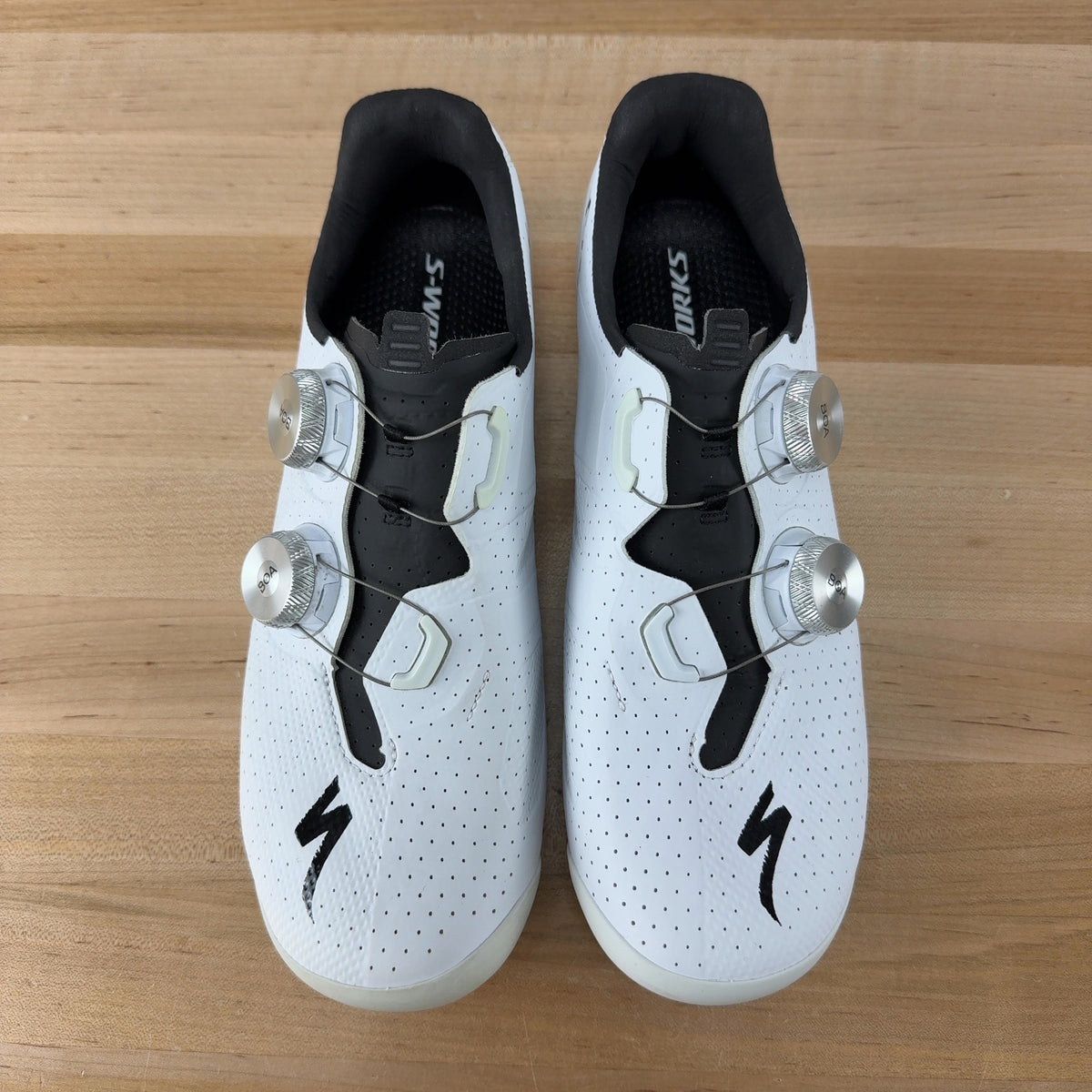 New! Specialized S-Works Torch White Team 39.5 EU Clipless Road Shoes MSRP $500 — photo 2 of 7