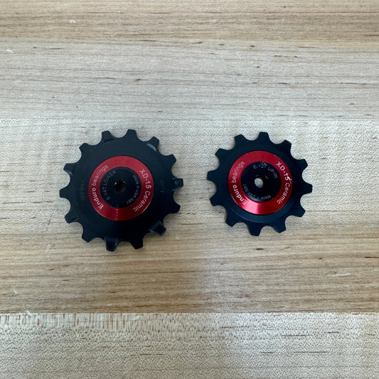 Enduro BKCJ-0505 12/14t XD15 Ceramic SRAM Eagle Rear Derailleur Pulley Wheels