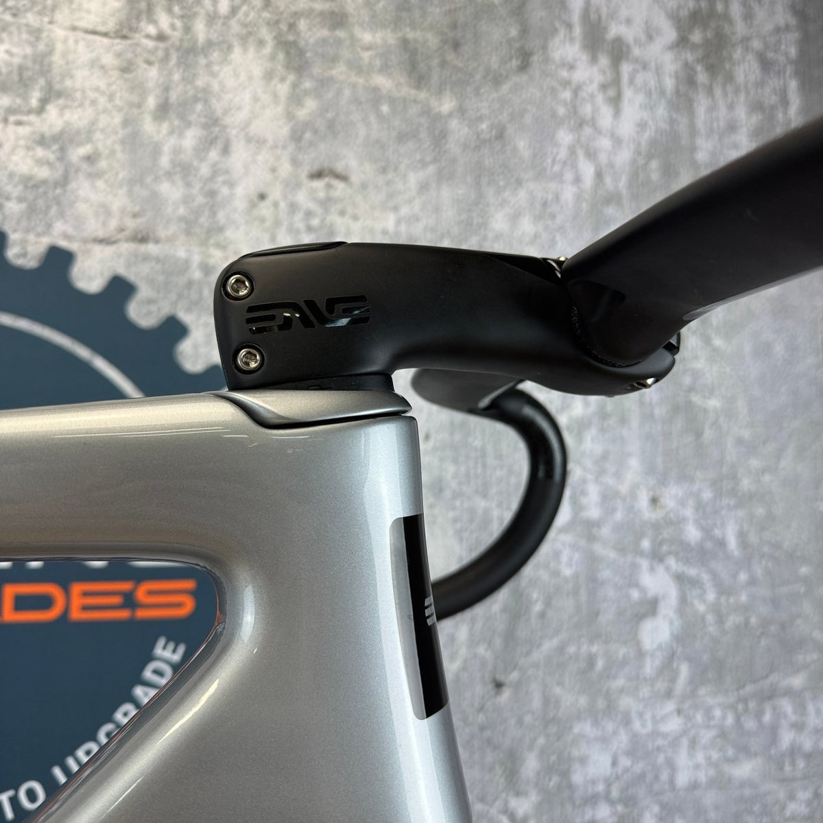 Low Mile! 2025 Enve Fray GT Silver 50cm Carbon Bike Frameset Module 700c 2474g