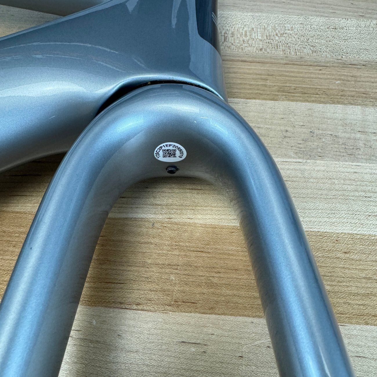 Low Mile! 2025 Enve Fray GT Silver 50cm Carbon Bike Frameset Module 700c 2474g