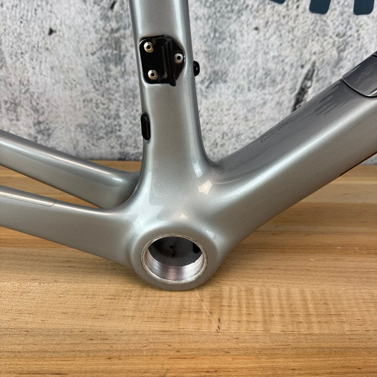 Low Mile! 2025 Enve Fray GT Silver 50cm Carbon Bike Frameset Module 700c 2474g