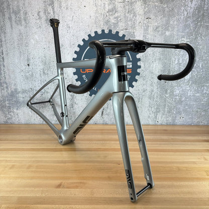 Low Mile! 2025 Enve Fray GT Silver 50cm Carbon Bike Frameset Module 700c 2474g
