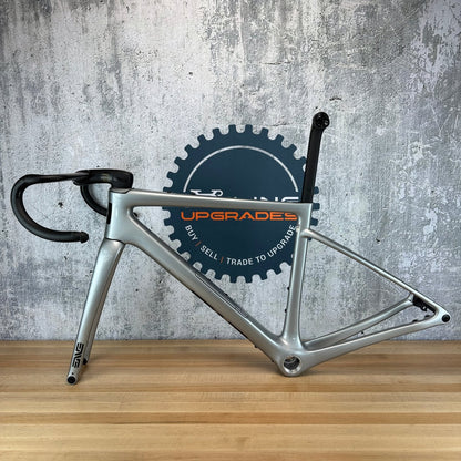 Low Mile! 2025 Enve Fray GT Silver 50cm Carbon Bike Frameset Module 700c 2474g