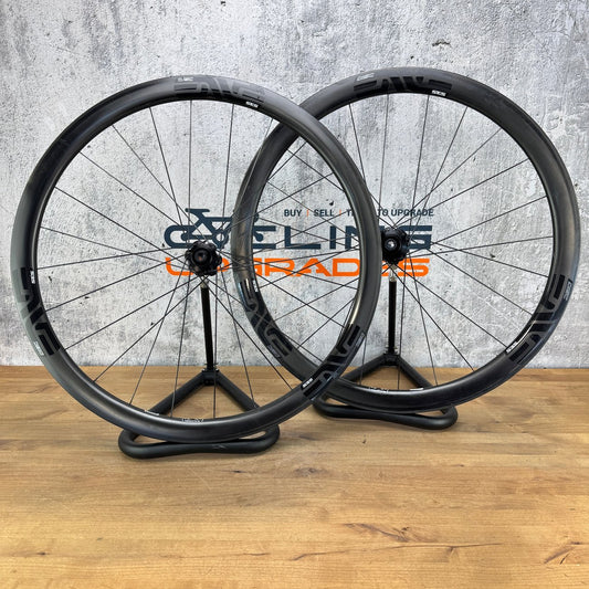 Enve SES 3.4 Carbon Disc Brake Tubeless Hooked Wheelset 700c Alloy Hubs 1469g