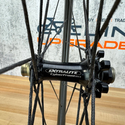 Extralite C390 Berd Carbon Tubeless Hookless Disc Wheelset 700c 1003g Enduro Ceramic