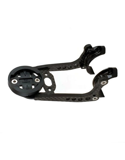New! Extralite CH-02 Carbon Computer Mount for Extralite HyperStem 21g w/ Go Pro Mount