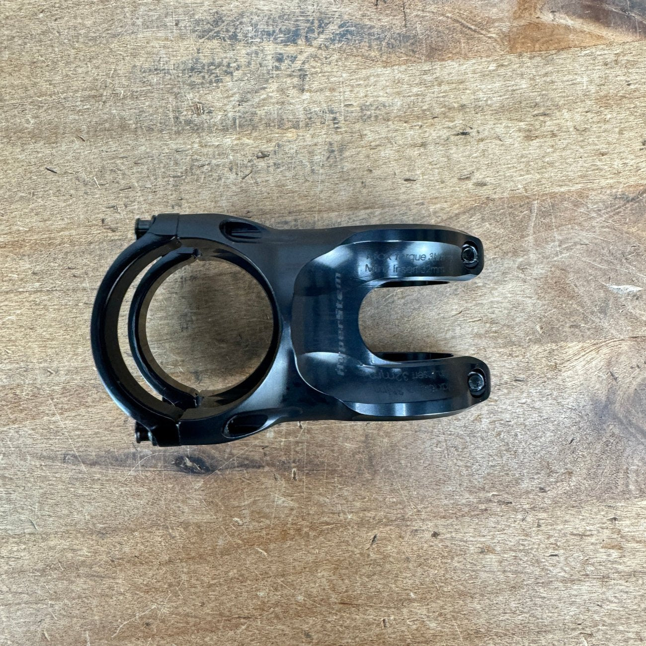 New! Extralite HyperStem 40mm 0 Degree 31.8mm Black Mountain Bike Stem 54g