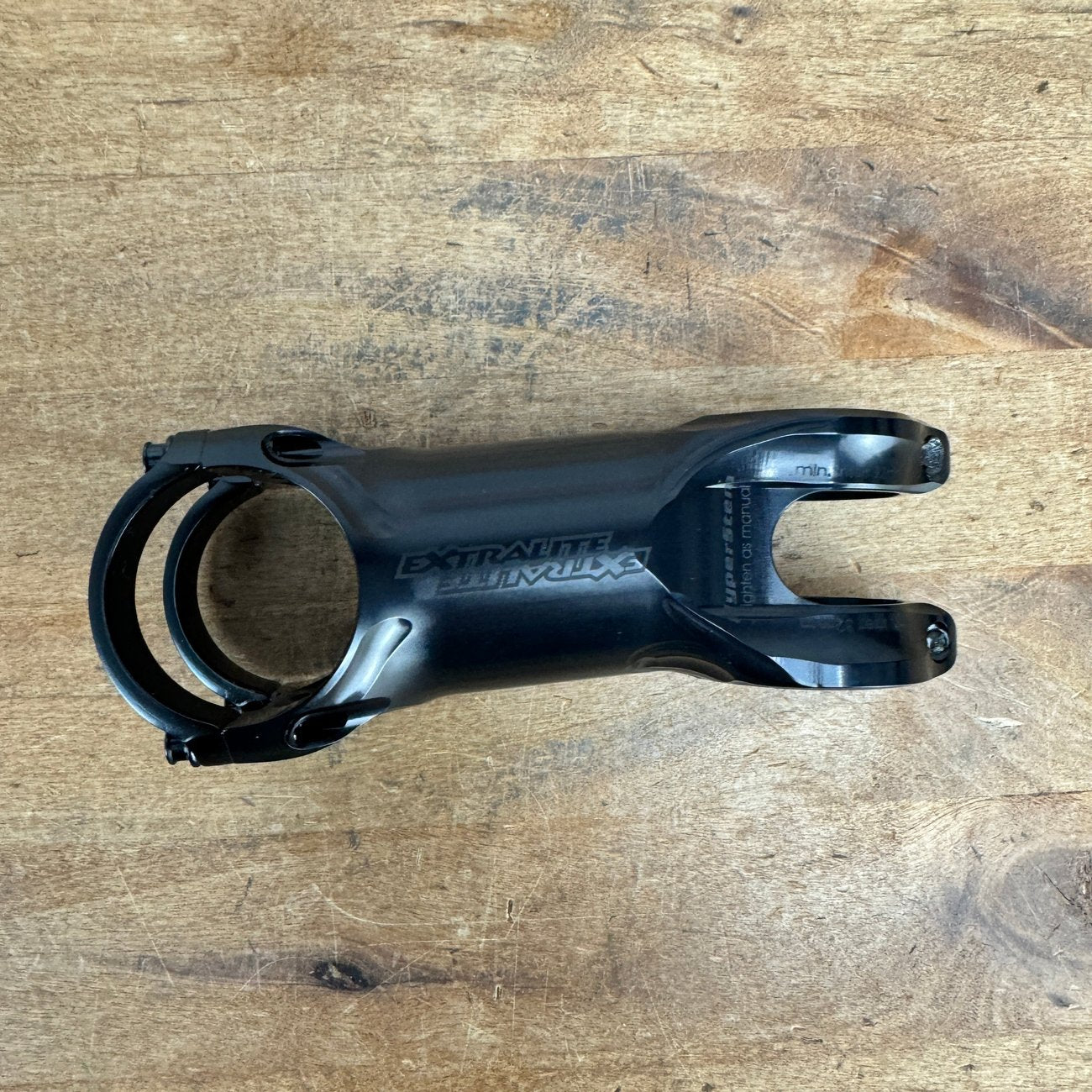 New! Extralite HyperStem 80mm ±6 Degree 31.8mm Black Bike Stem 70g